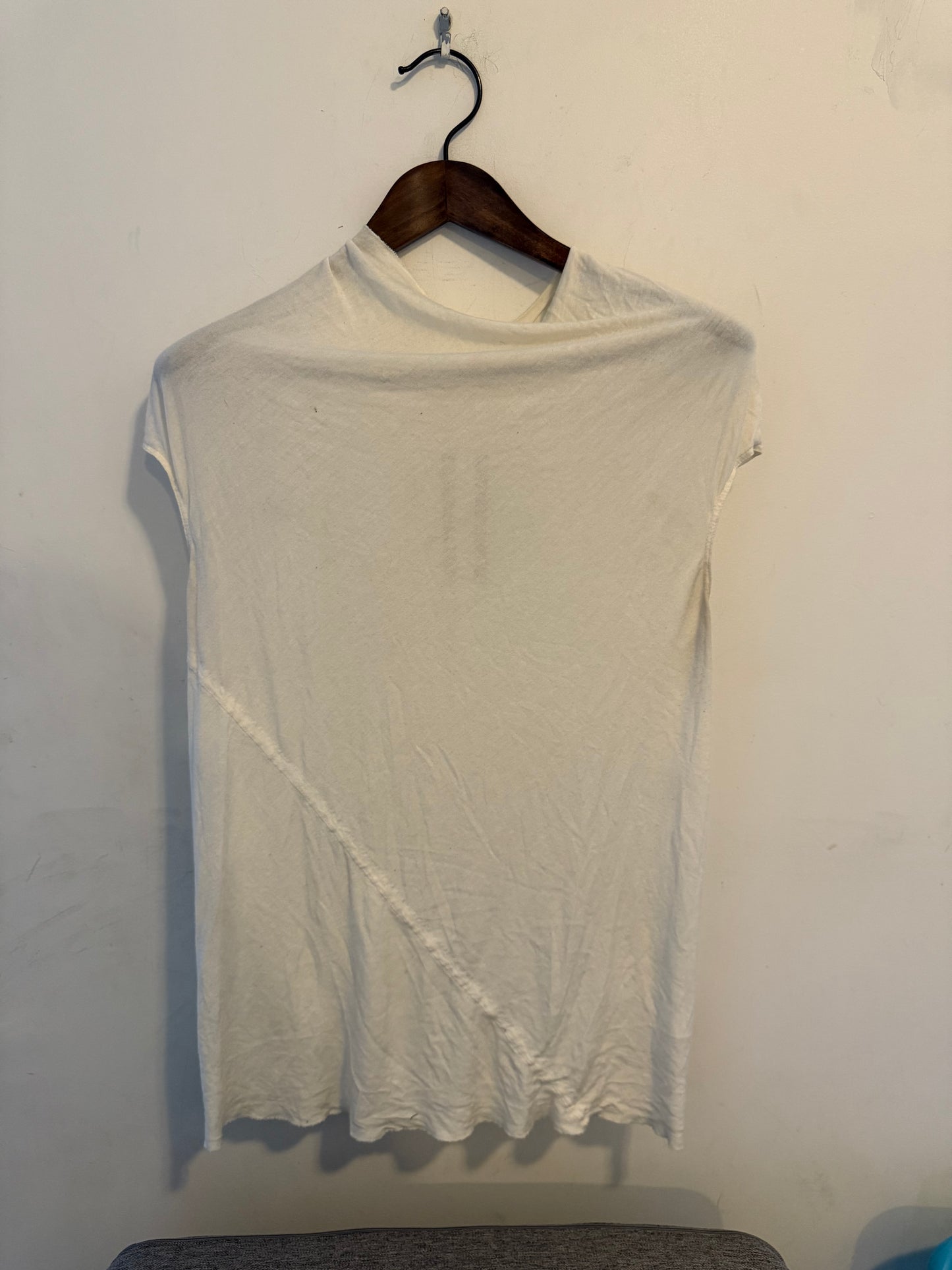 Rick Owens AW14 moody twisted seam shirt