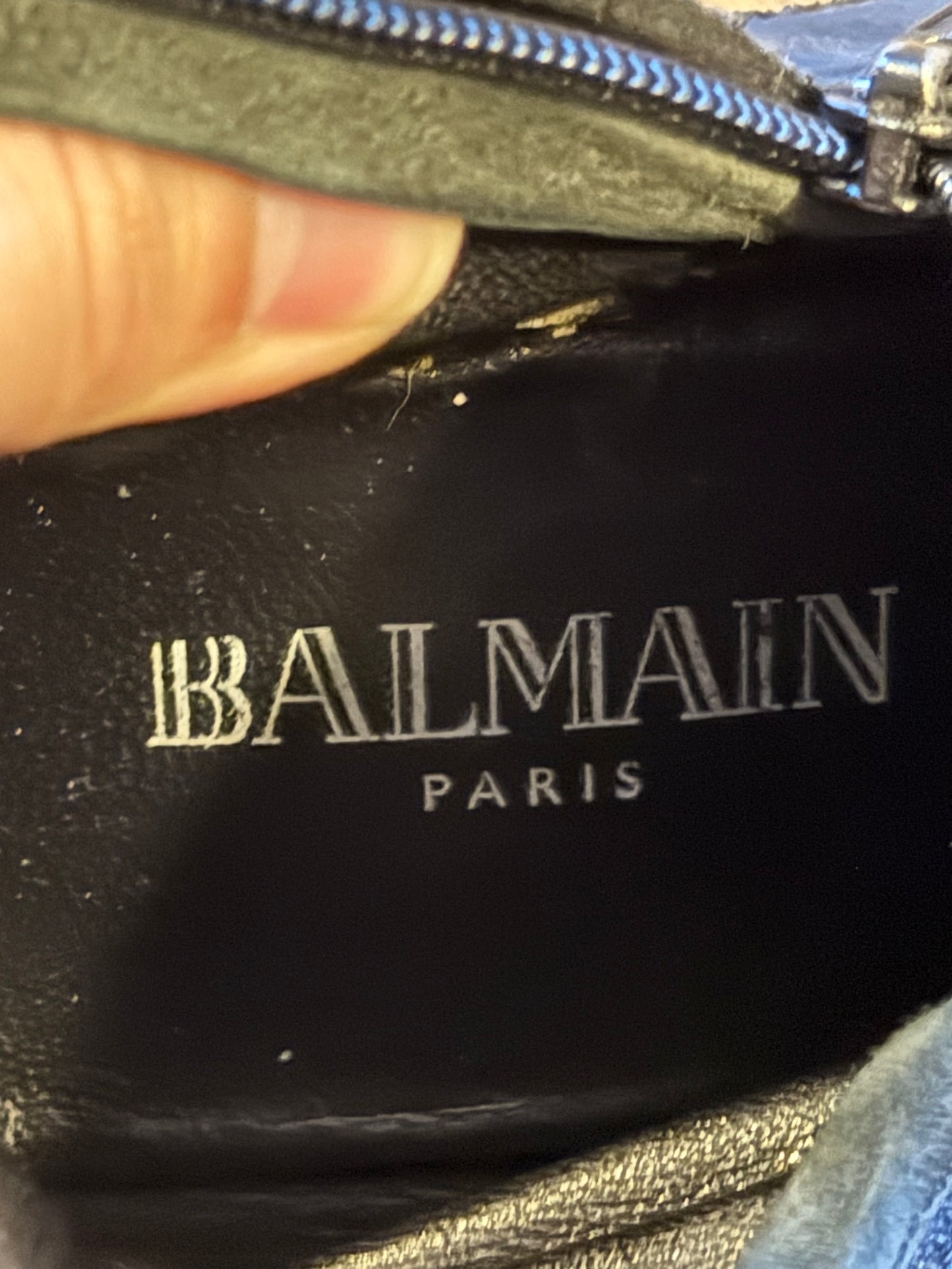 Balmain SS11 ranger boots