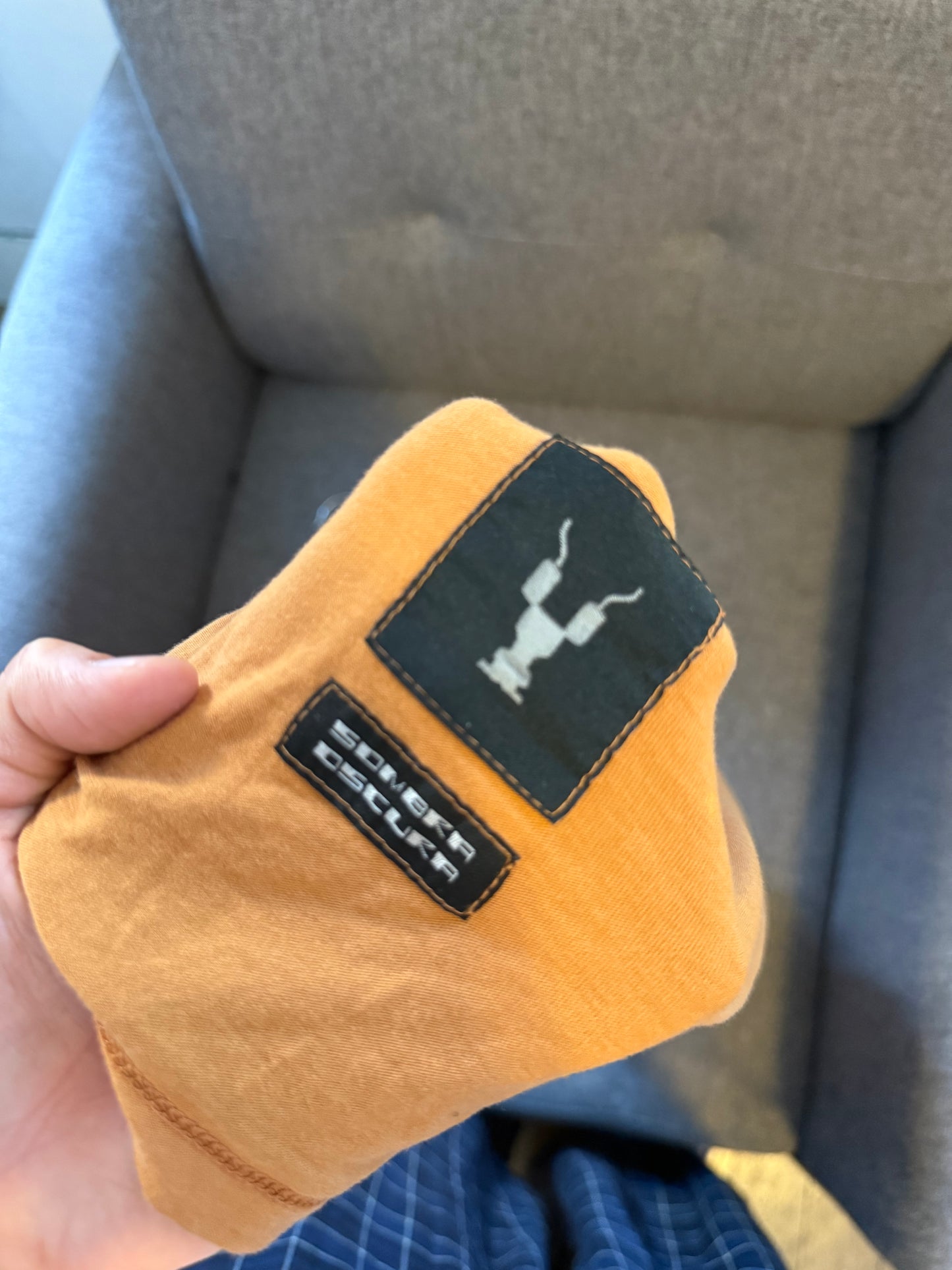 Rick Owens level tee tangerine