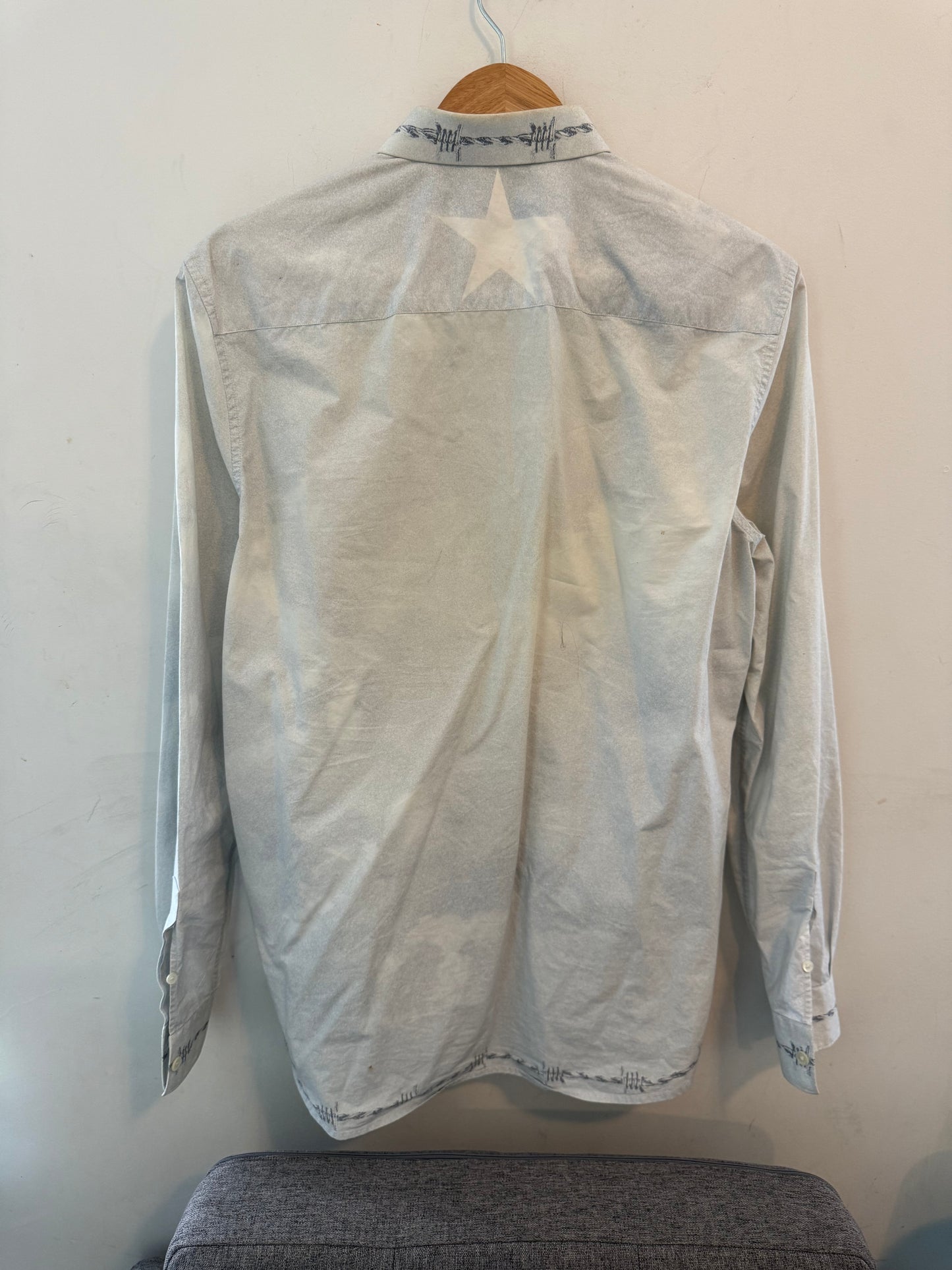 Givenchy Jesus shirt ss16 Ricardo tisci button up shirt SZ39