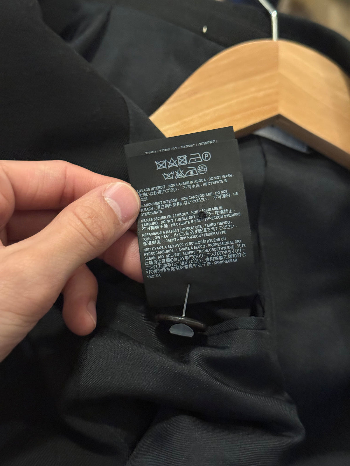 Saint Laurent Hedi Slimane 15SS Star blazer two button
