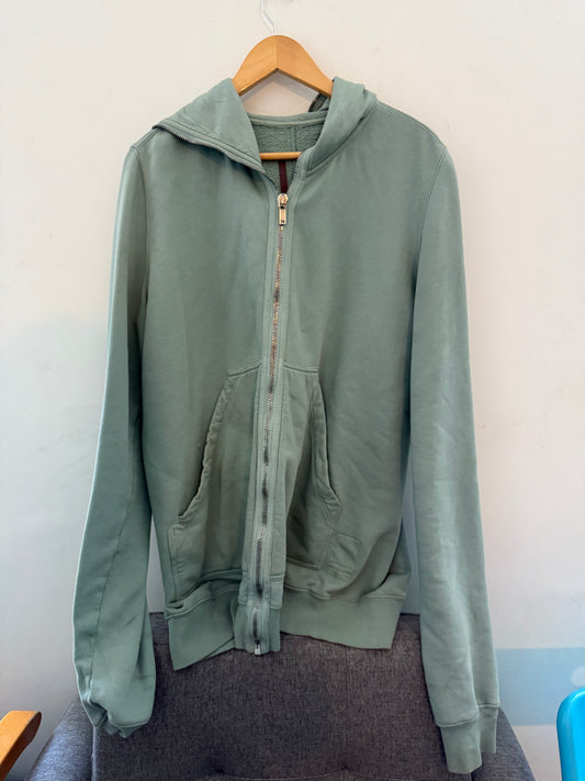 Rick Owens marine [turquoise] gimp hoodie