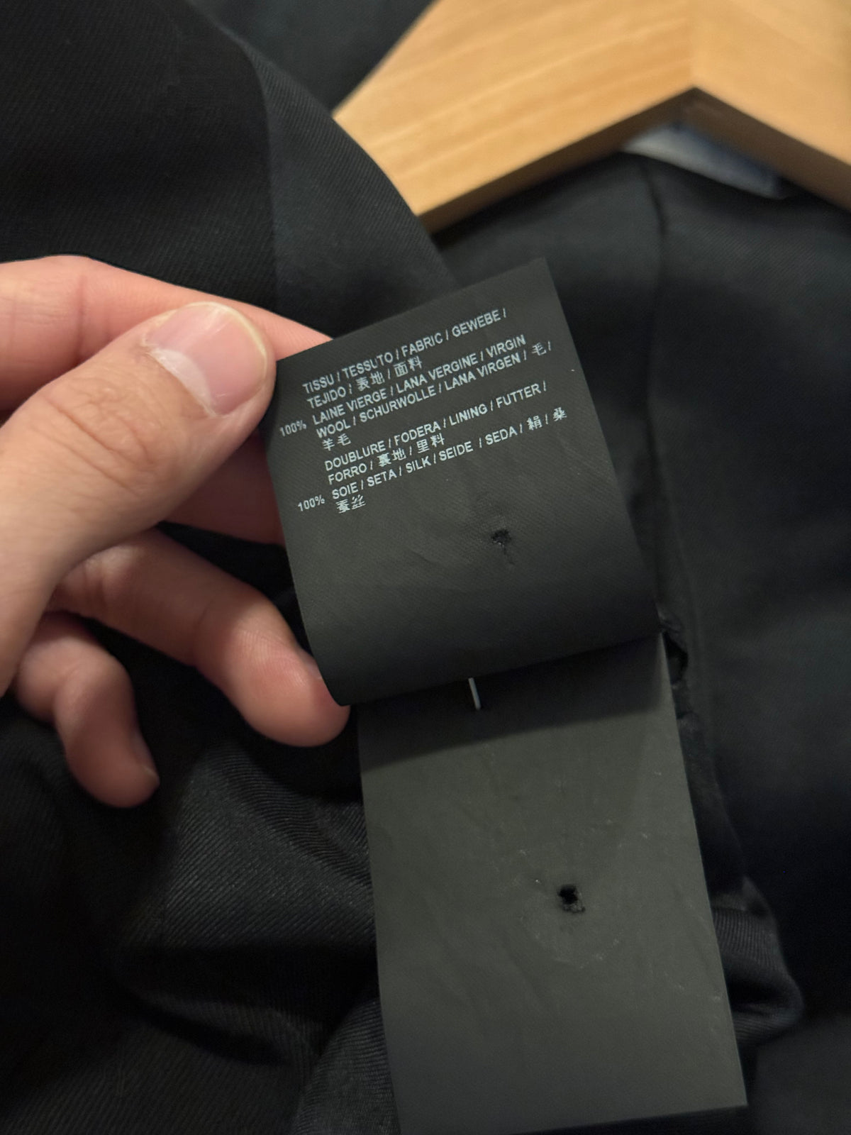 Saint Laurent Hedi Slimane 15SS Star blazer two button