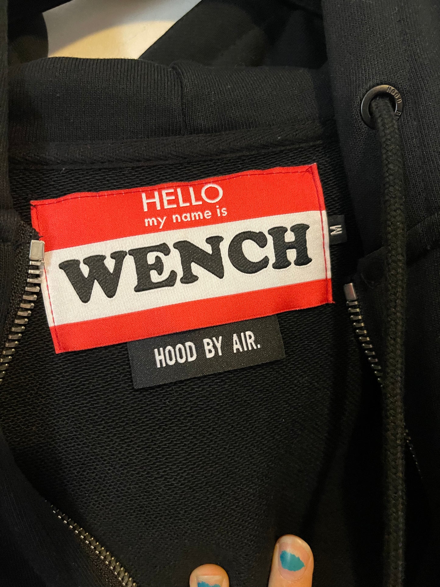 Hood by air SS17 never trust a church girl hoodie