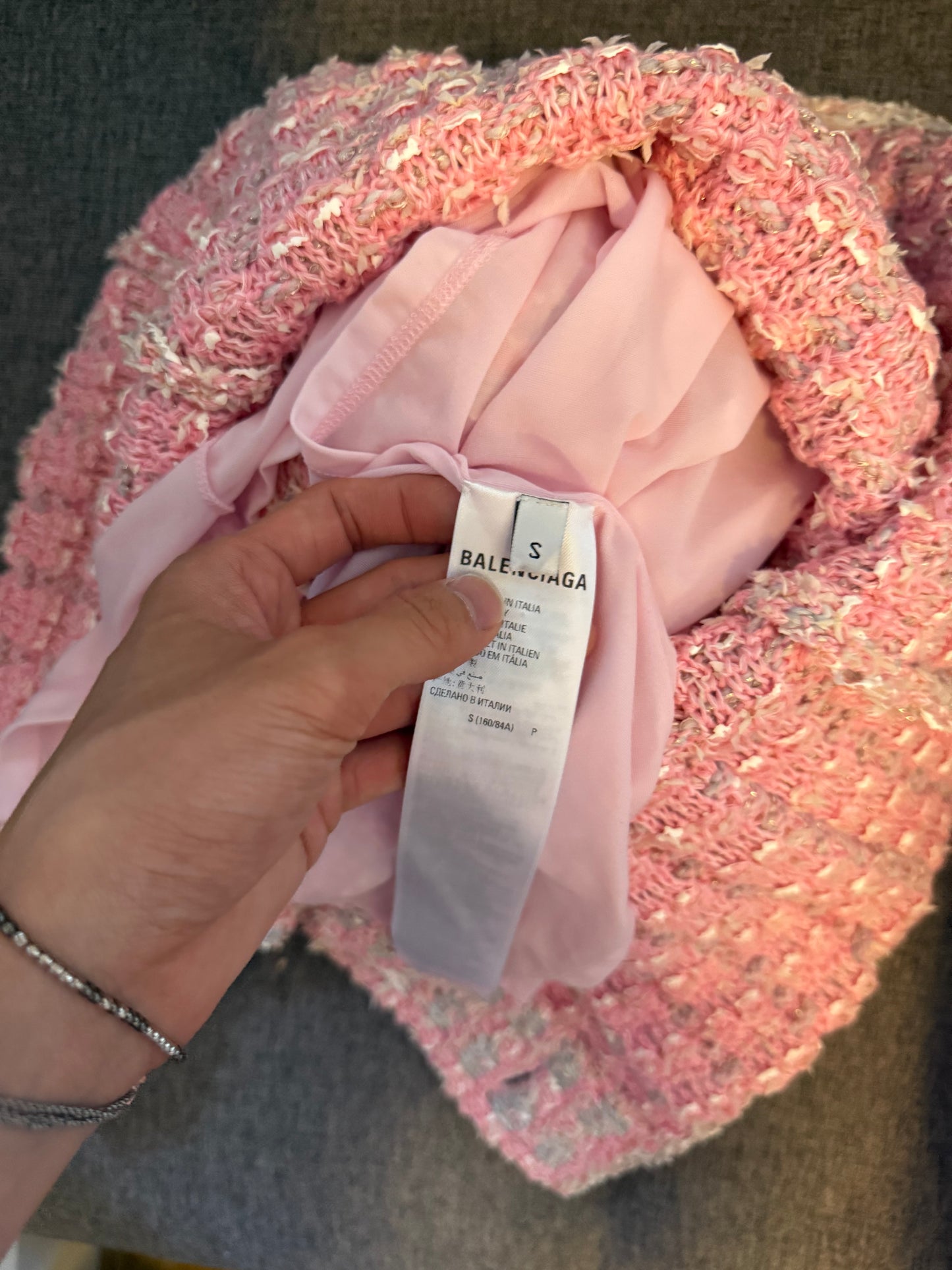 Balenciaga 2022SS tweed jacket