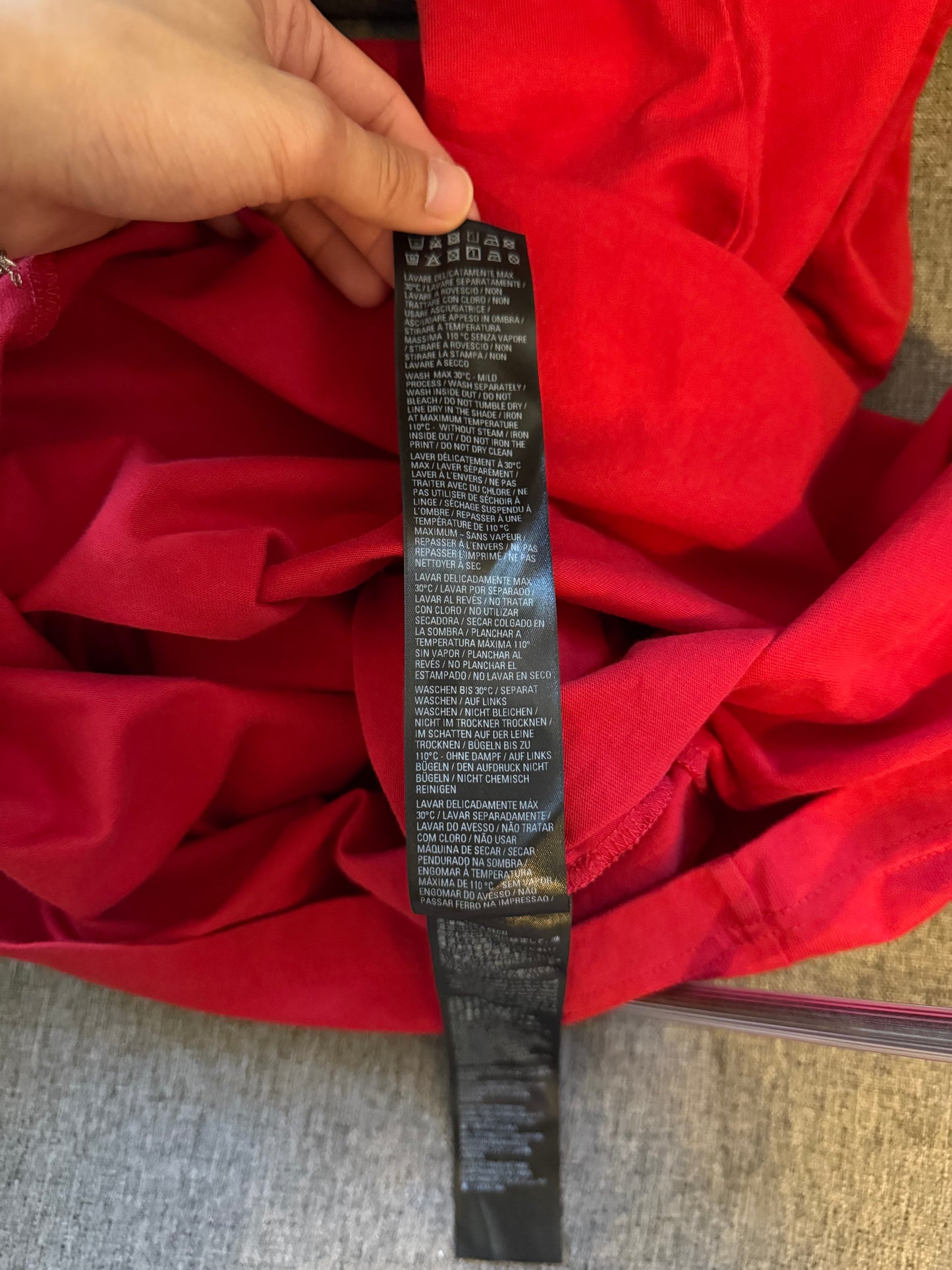 Balenciaga adidas stripe t shirt