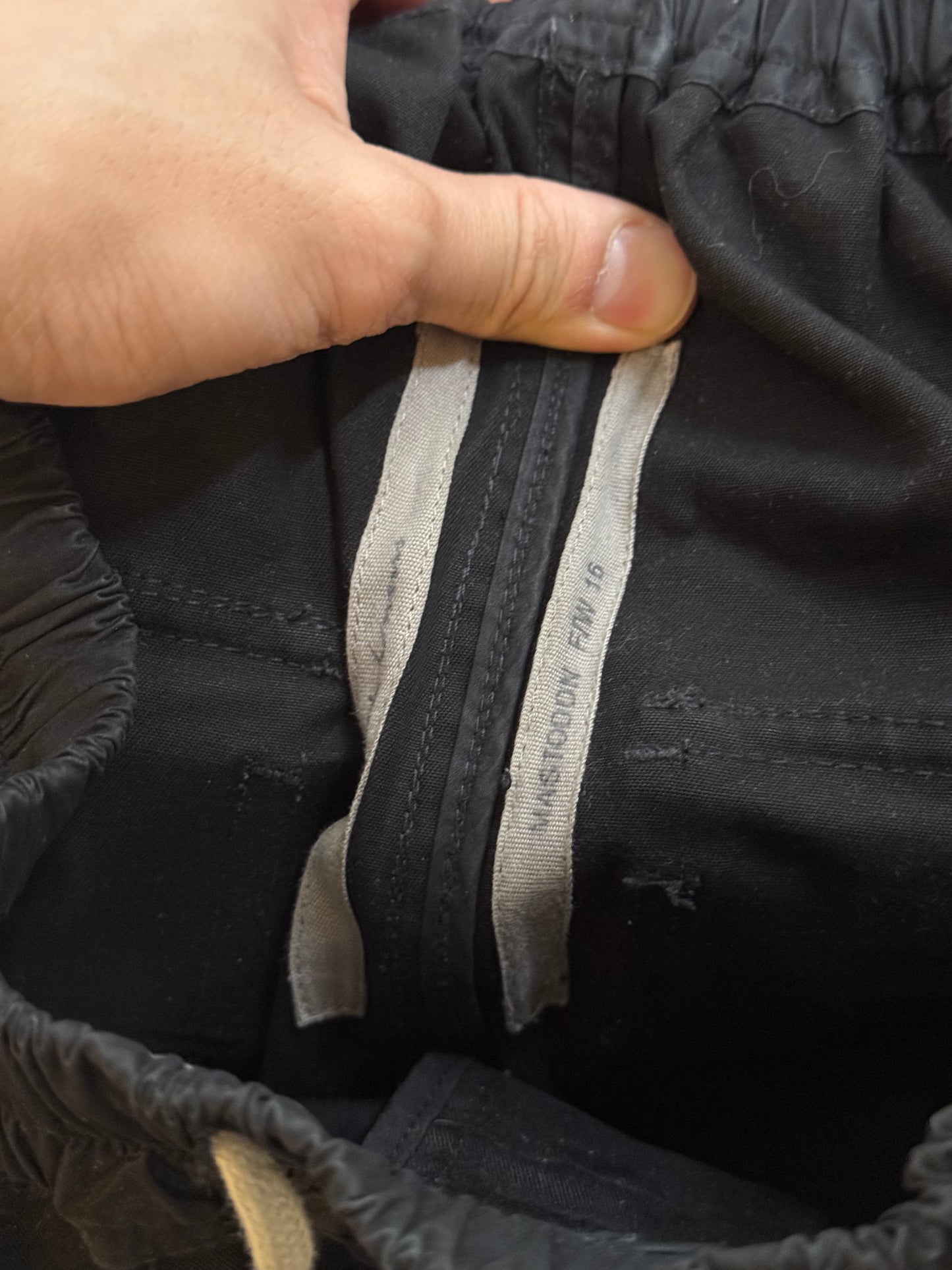 Rick Owen’s AW16 pannier cargos