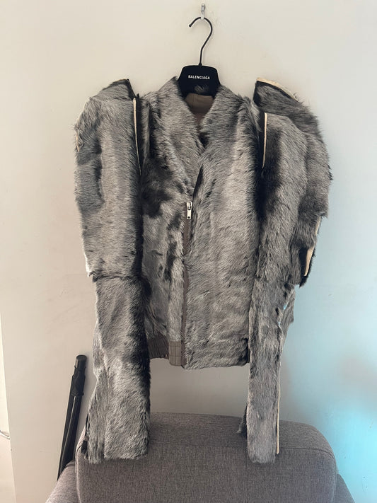 Rick Owens sample aw19 Larry zionic shearling jacket