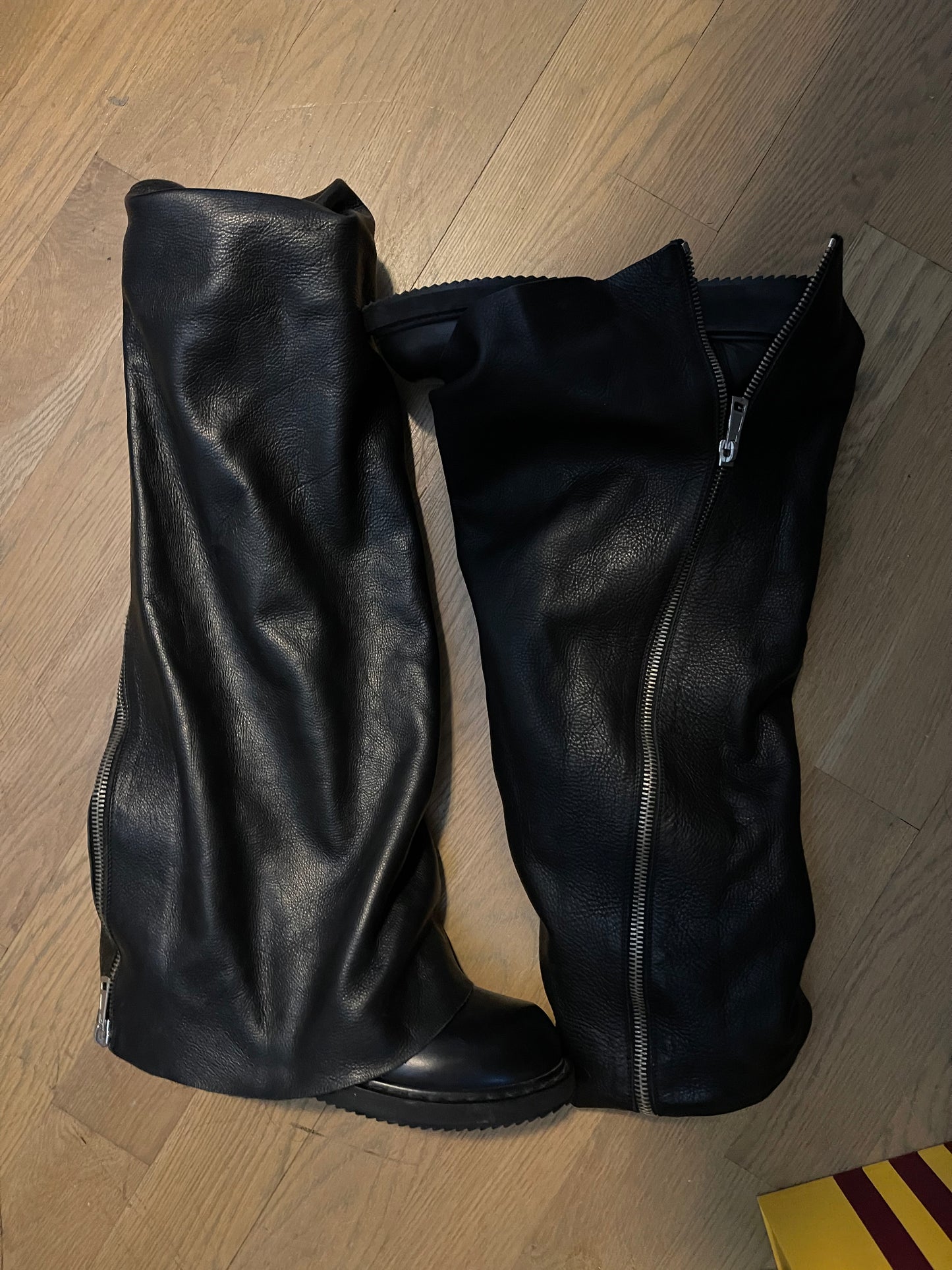 Rick Owens SS11 anthem fetish boots