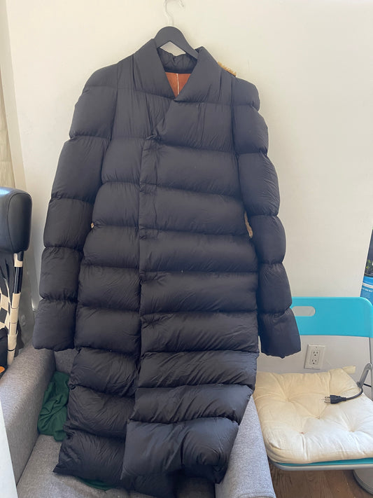 Rick Owens AW19 Larry zionic shearling jacket