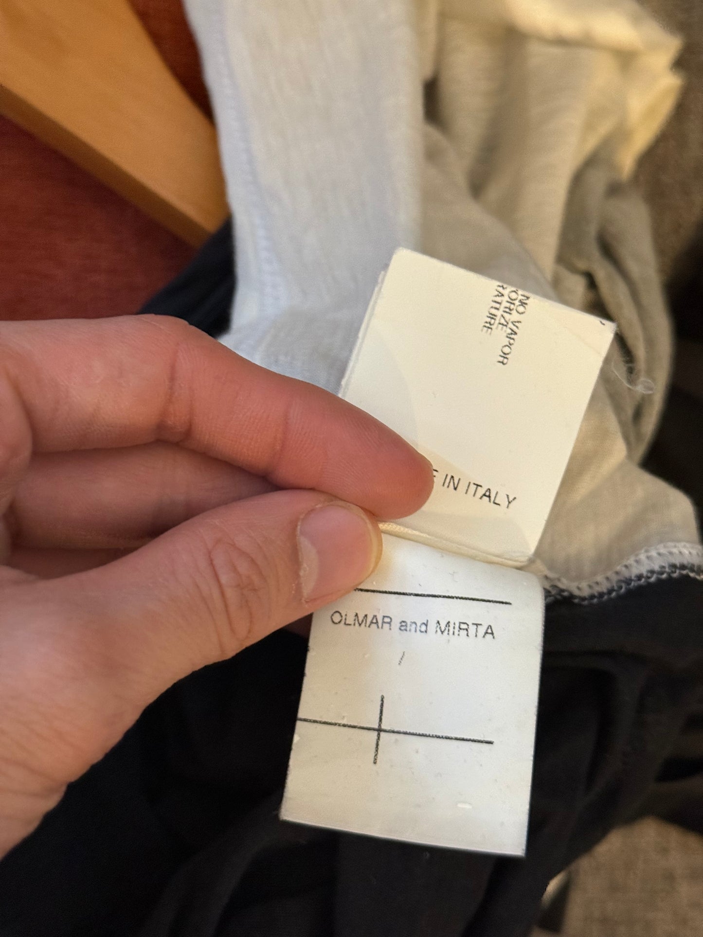 Rick Owens hot dog graphic long sleeve