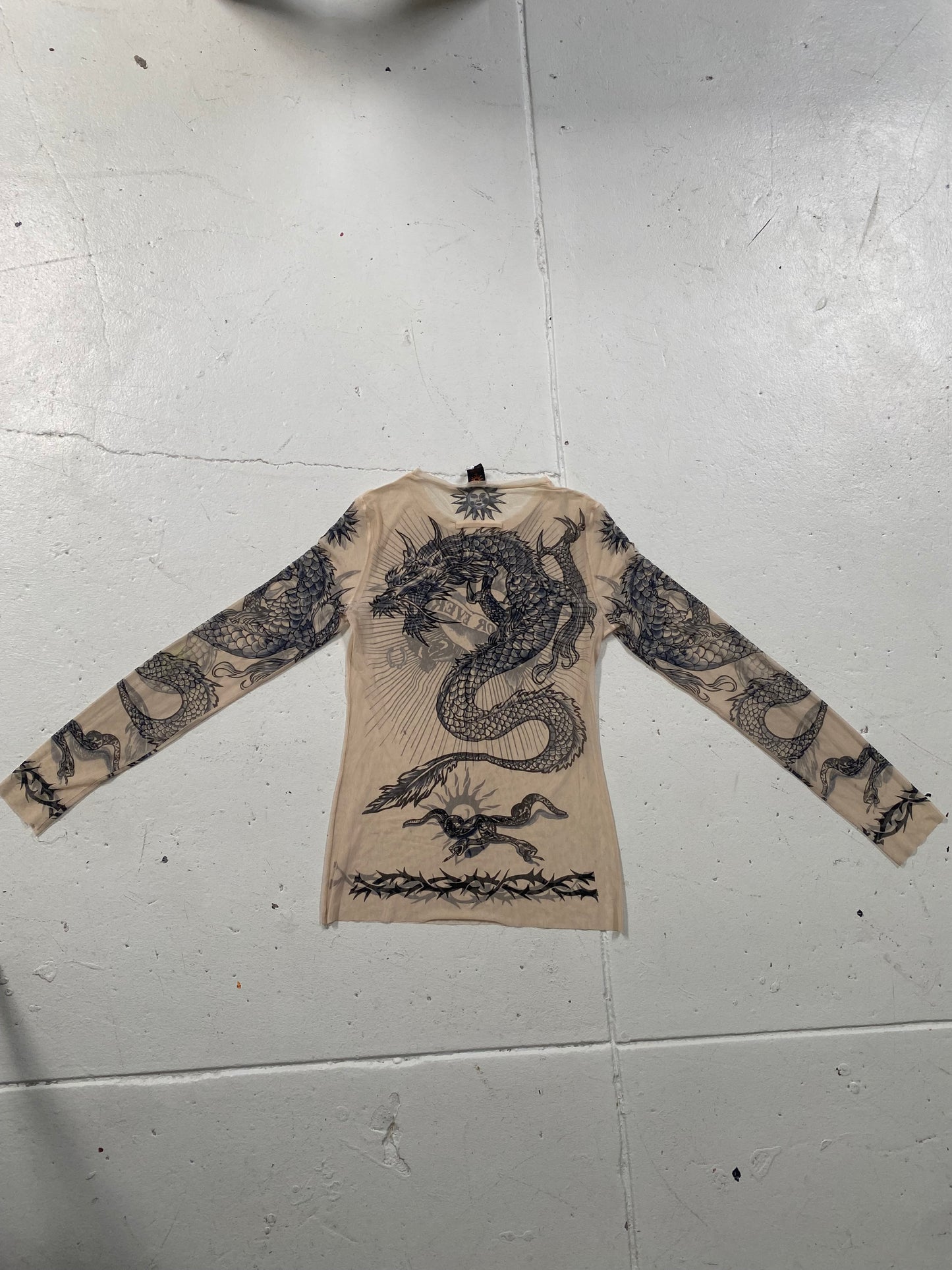 Jean Paul Gaultier SS96 long sleeve safe sex