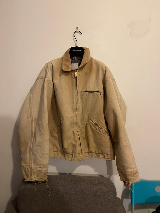 Distressed Carhartt Detroit jacket