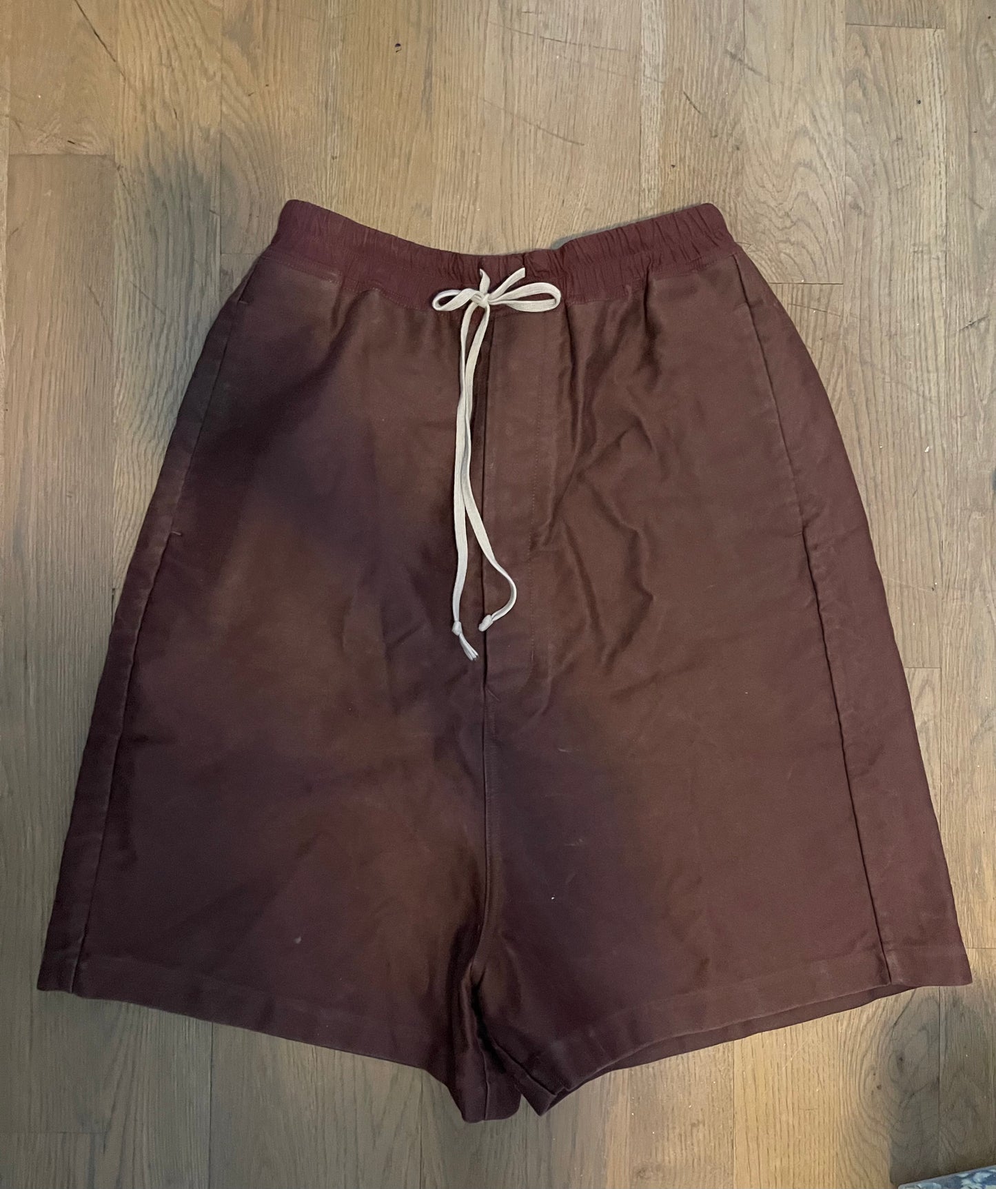 Rick Owens AW14 moody blood shorts