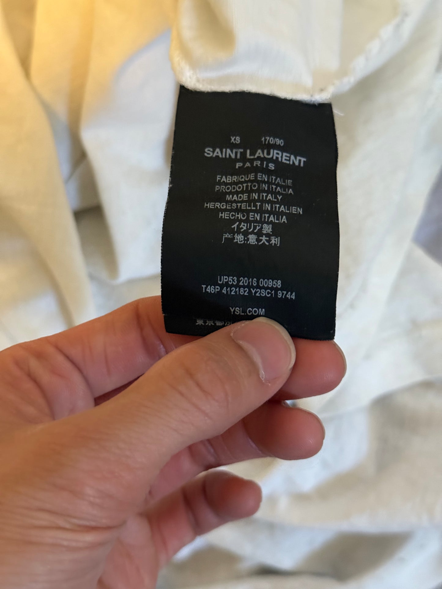 Saint Laurent SS15 star graphic t shirt