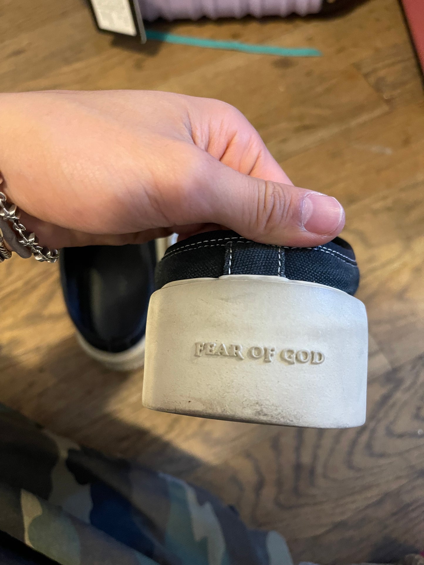 Fear of god 101 sneakers have less