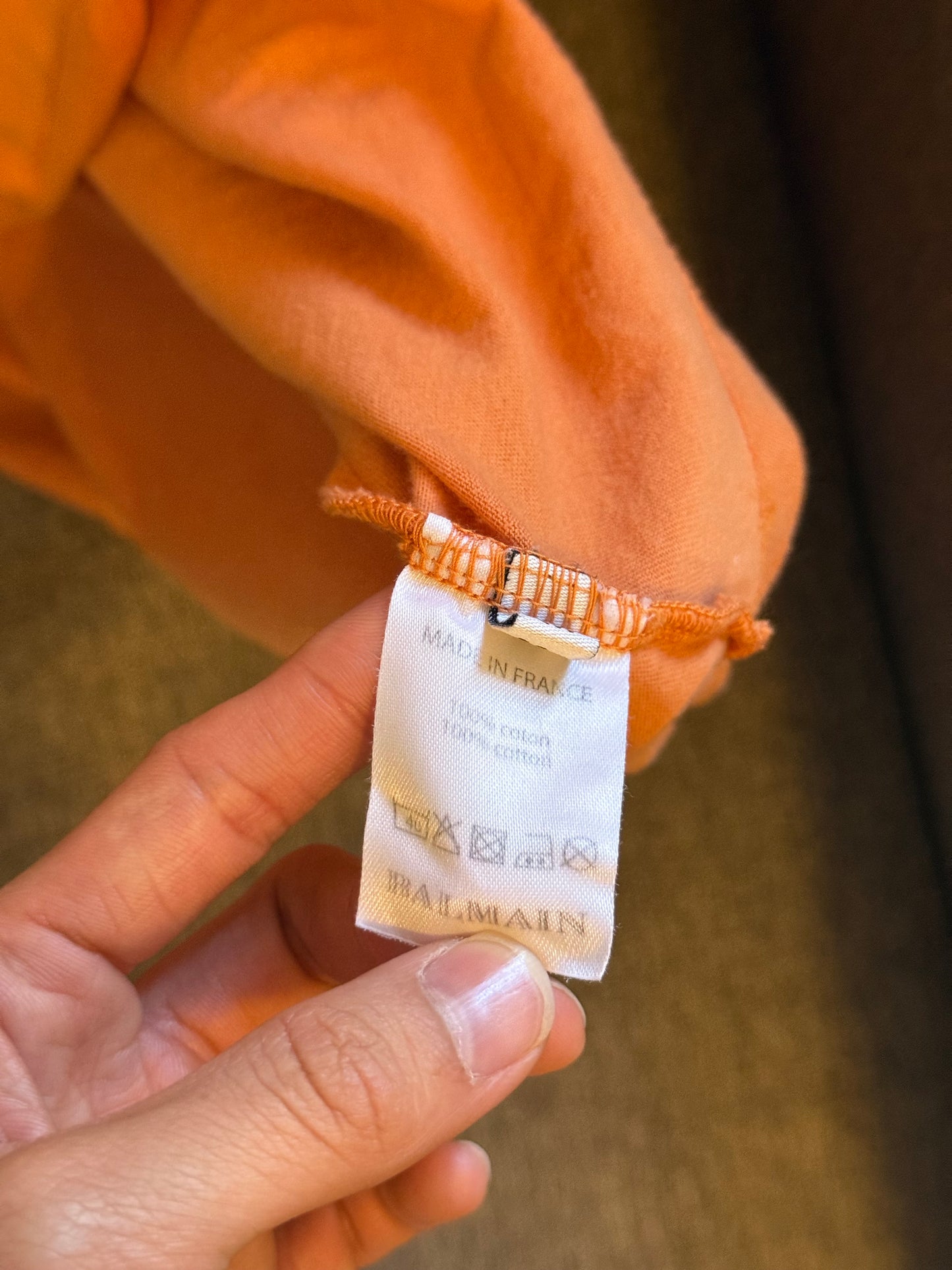 Balmain AW11 crest distressed shirt