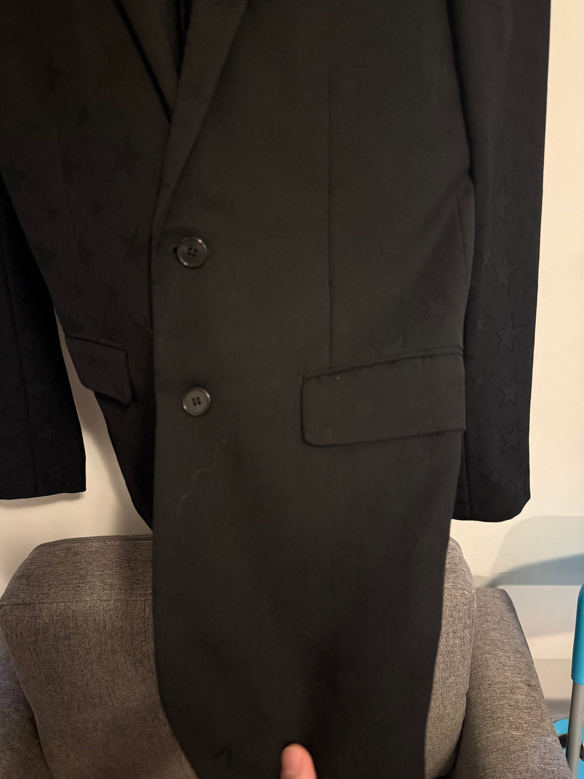 Saint Laurent Hedi Slimane 15SS Star blazer two button