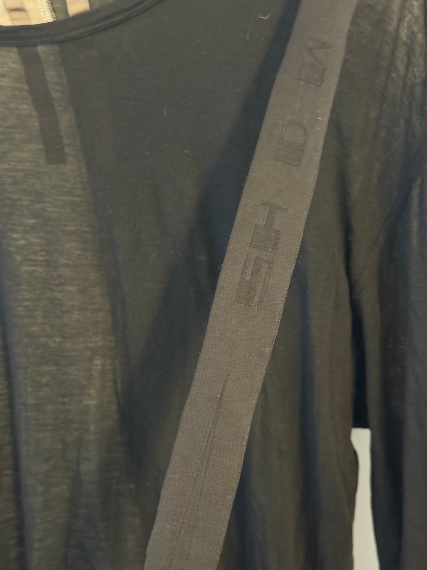 Rick Owens hot dog graphic long sleeve