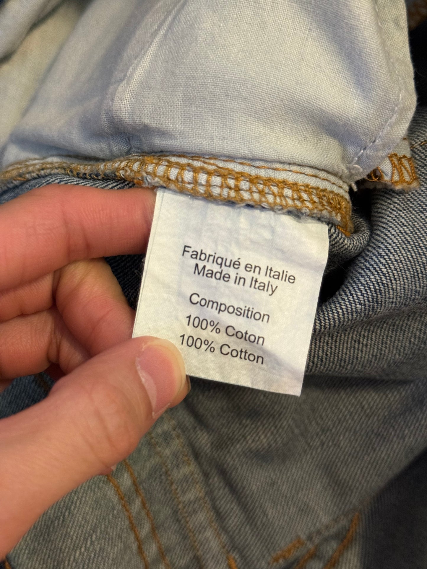 Balmain SS09 decarnin waxed cargo pants