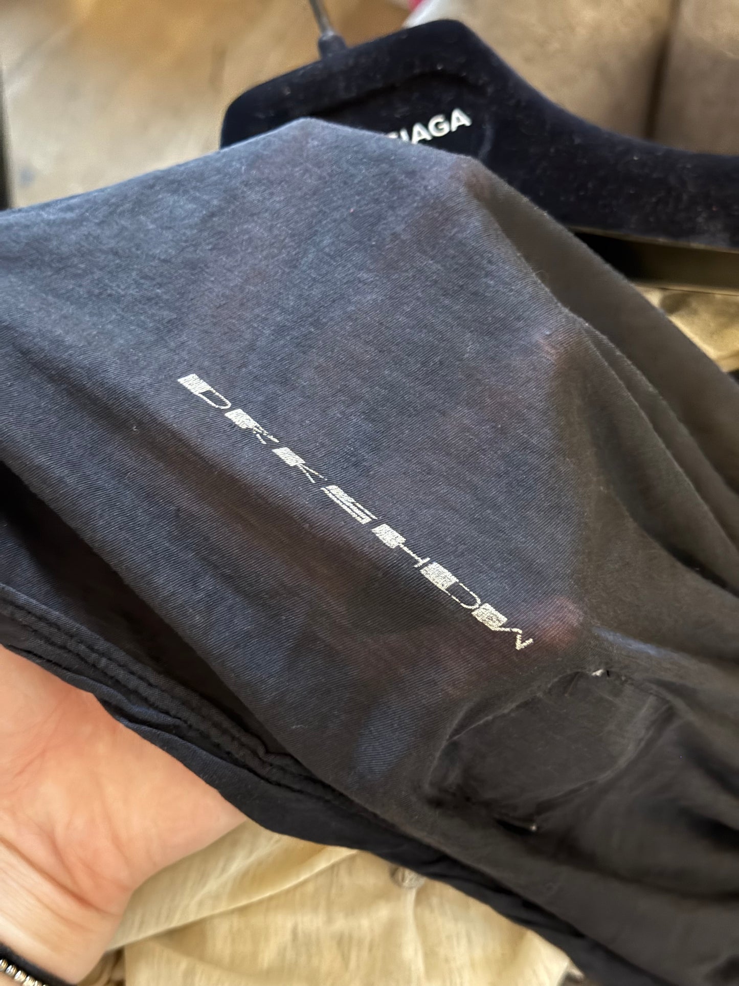 Rick Owens DRKSHDW Hotdog long sleeve