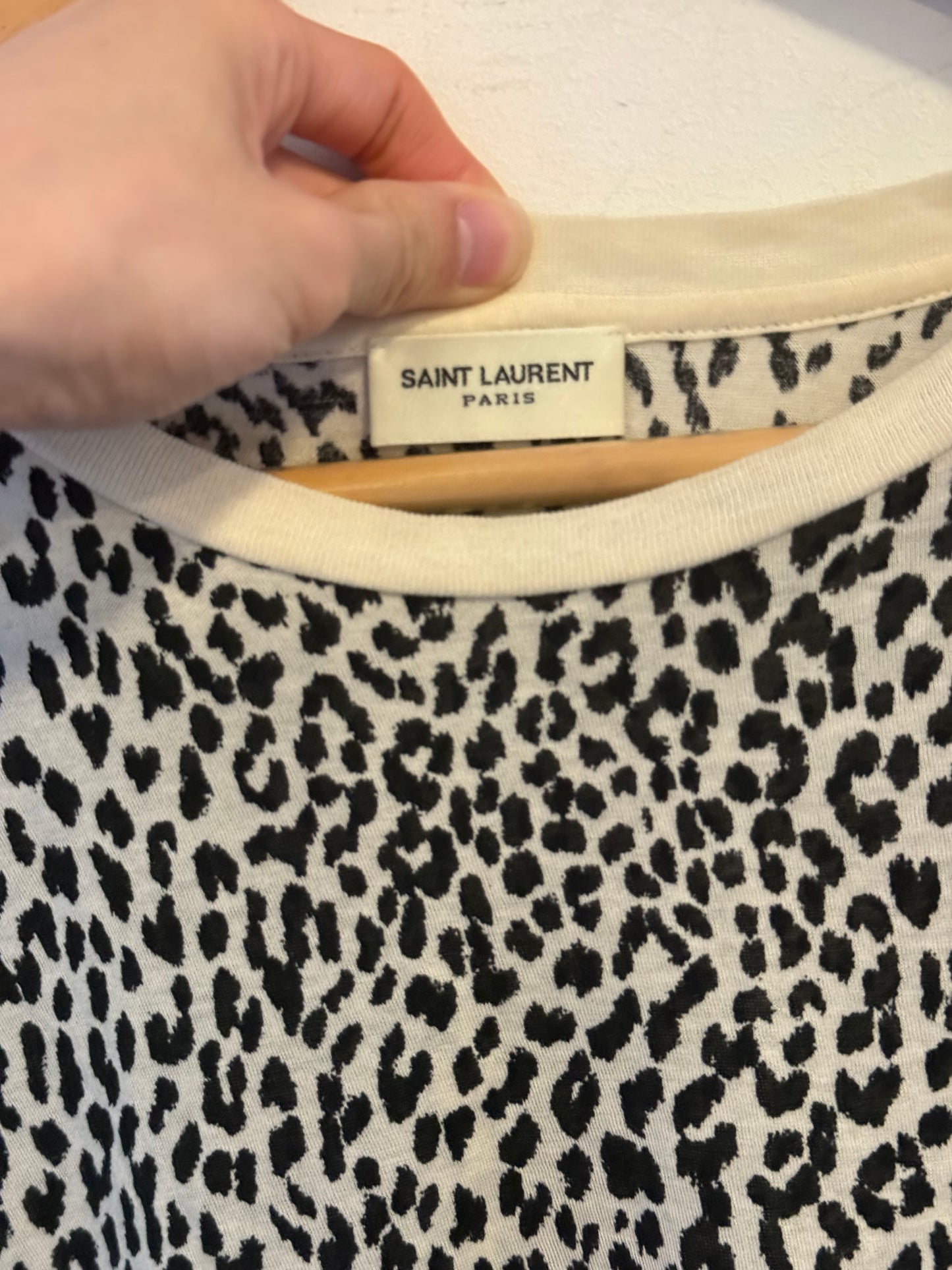 Saint Laurent baby cat t shirt