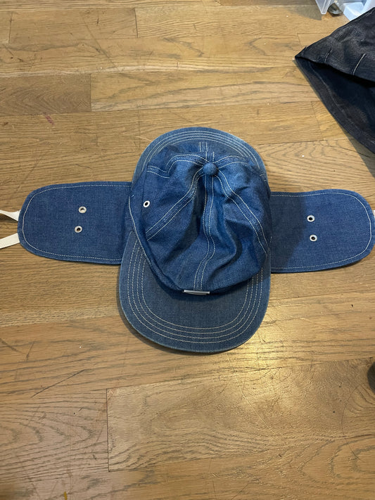 Comme des garçons ganyru foldable flip panel hat