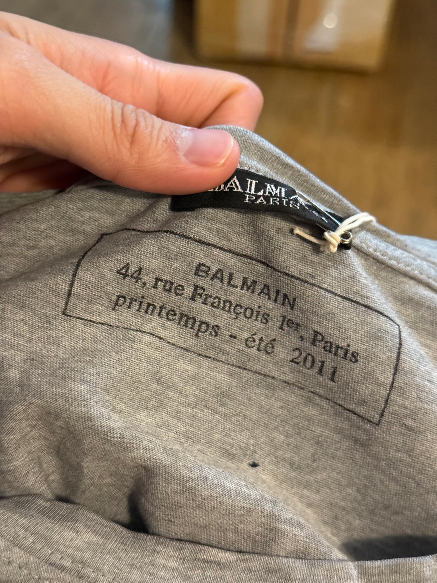 Balmain B tiger shirt SS11
