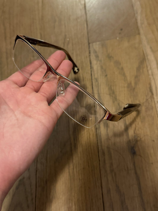 Chrome hearts mercury gold sunglasses