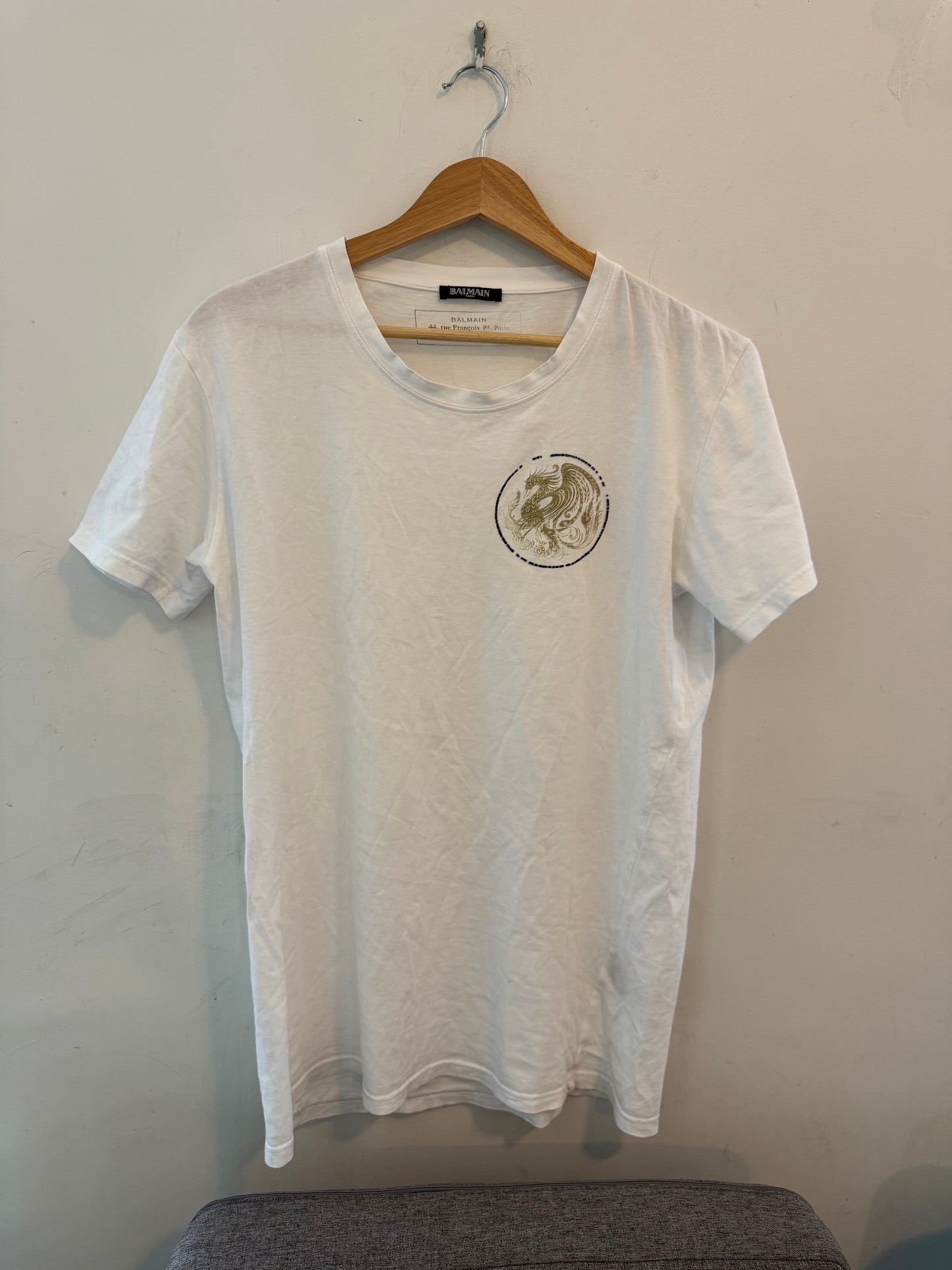 Balmain SS15 Phoenix logo shirt