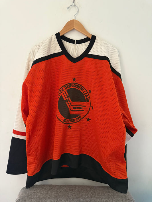 New England college development team hockey jersey