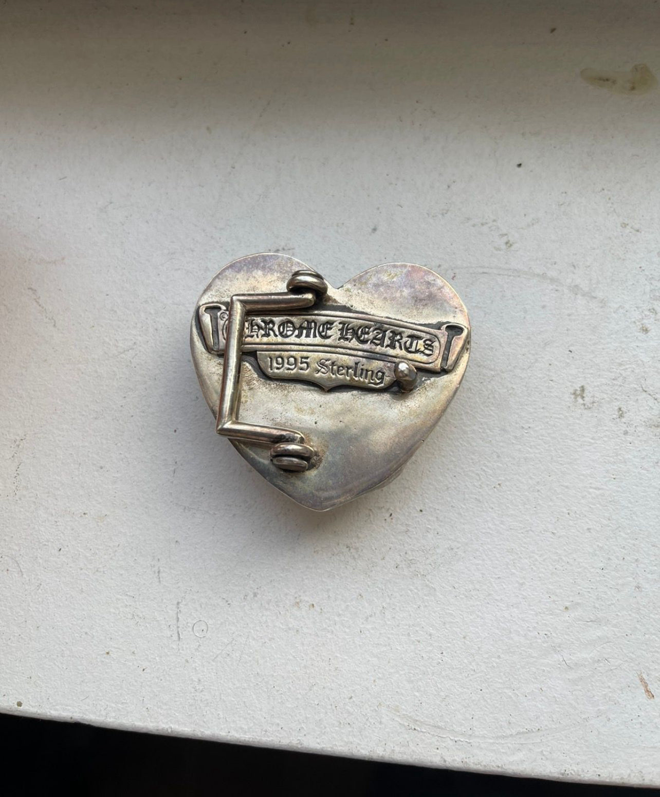 Chrome hearts heart buckle