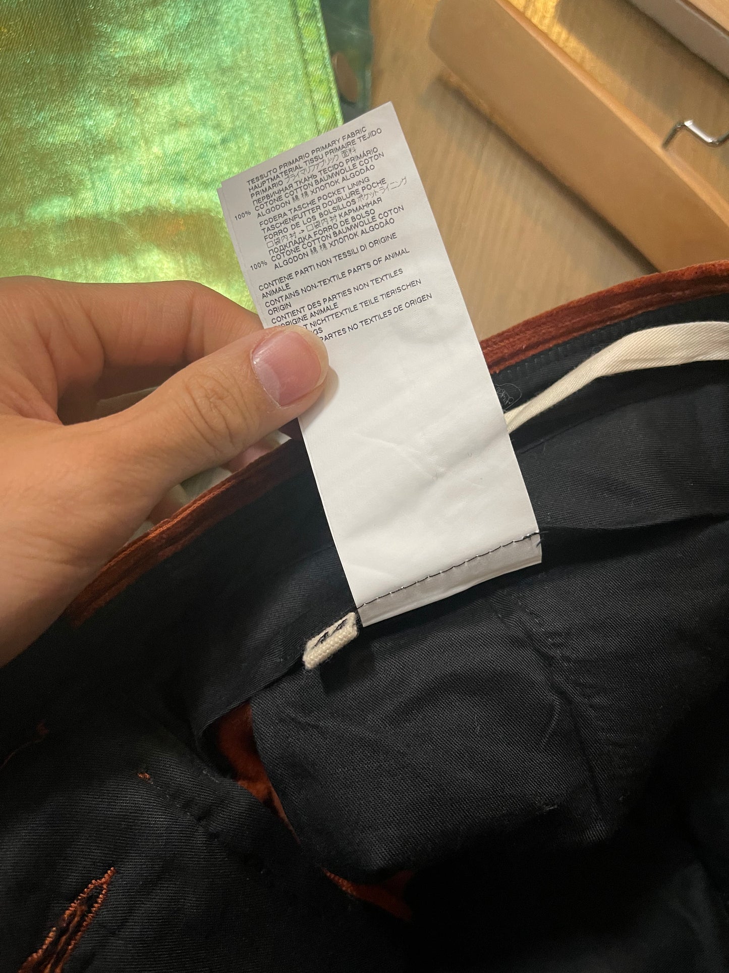 Marni Corduroy waxed flared pants