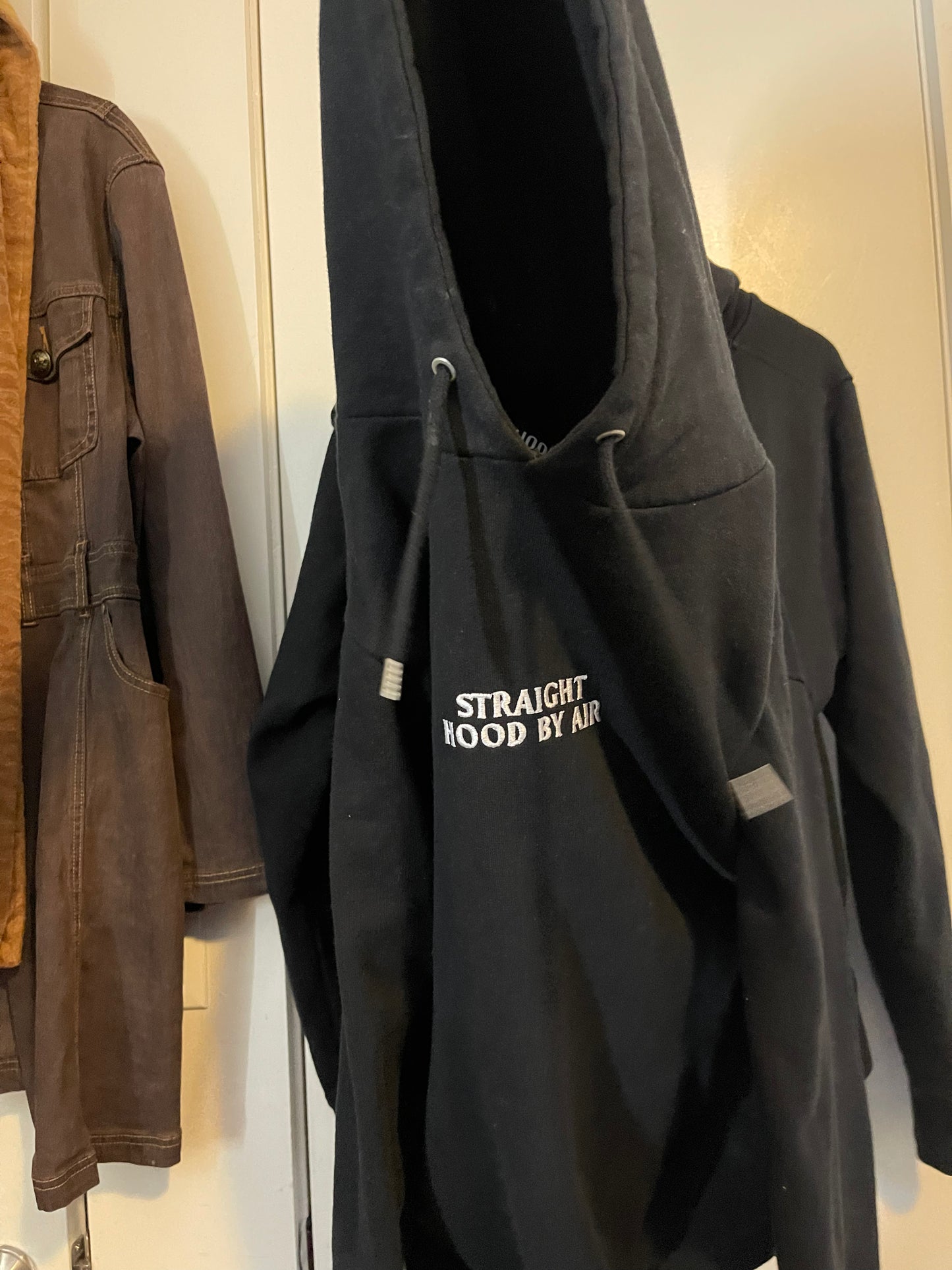 Hood by air double crew hoodie