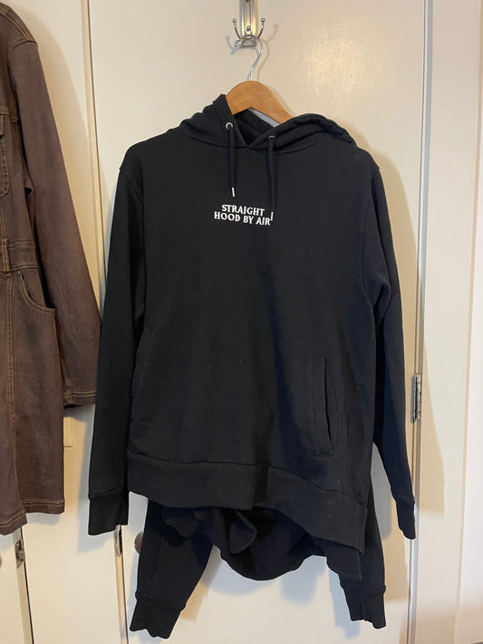 Hood by air double crew hoodie