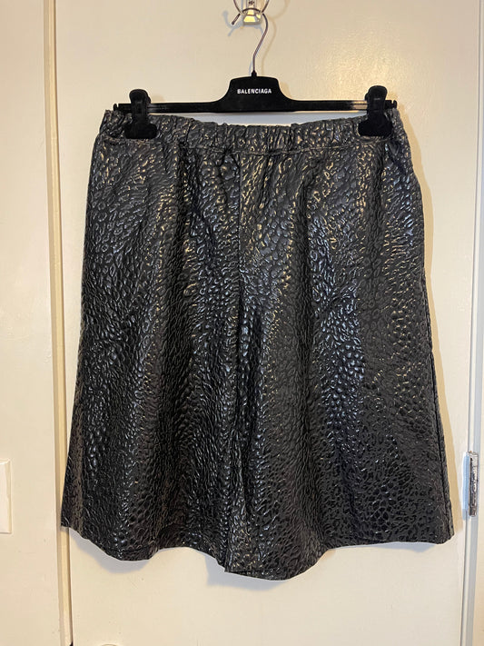 Comme des garçons homme plus croc faux leather
