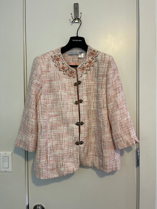 Vintage Tweed metal clasp jacket