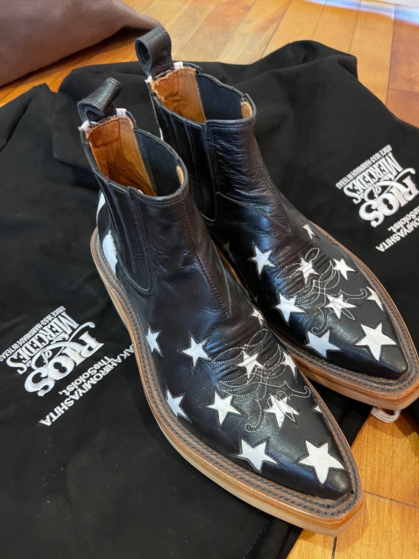 Takahiromiyashita star cowboy boots