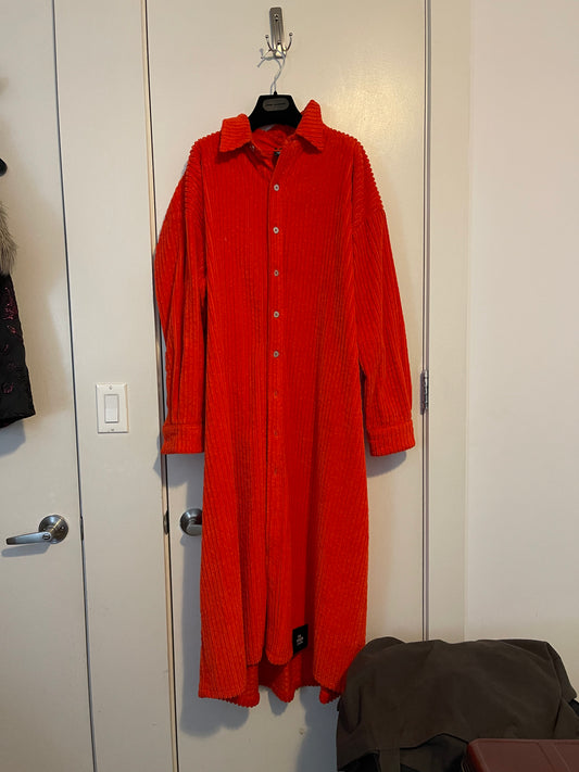 S.R LA studio corduroy dress shirt
