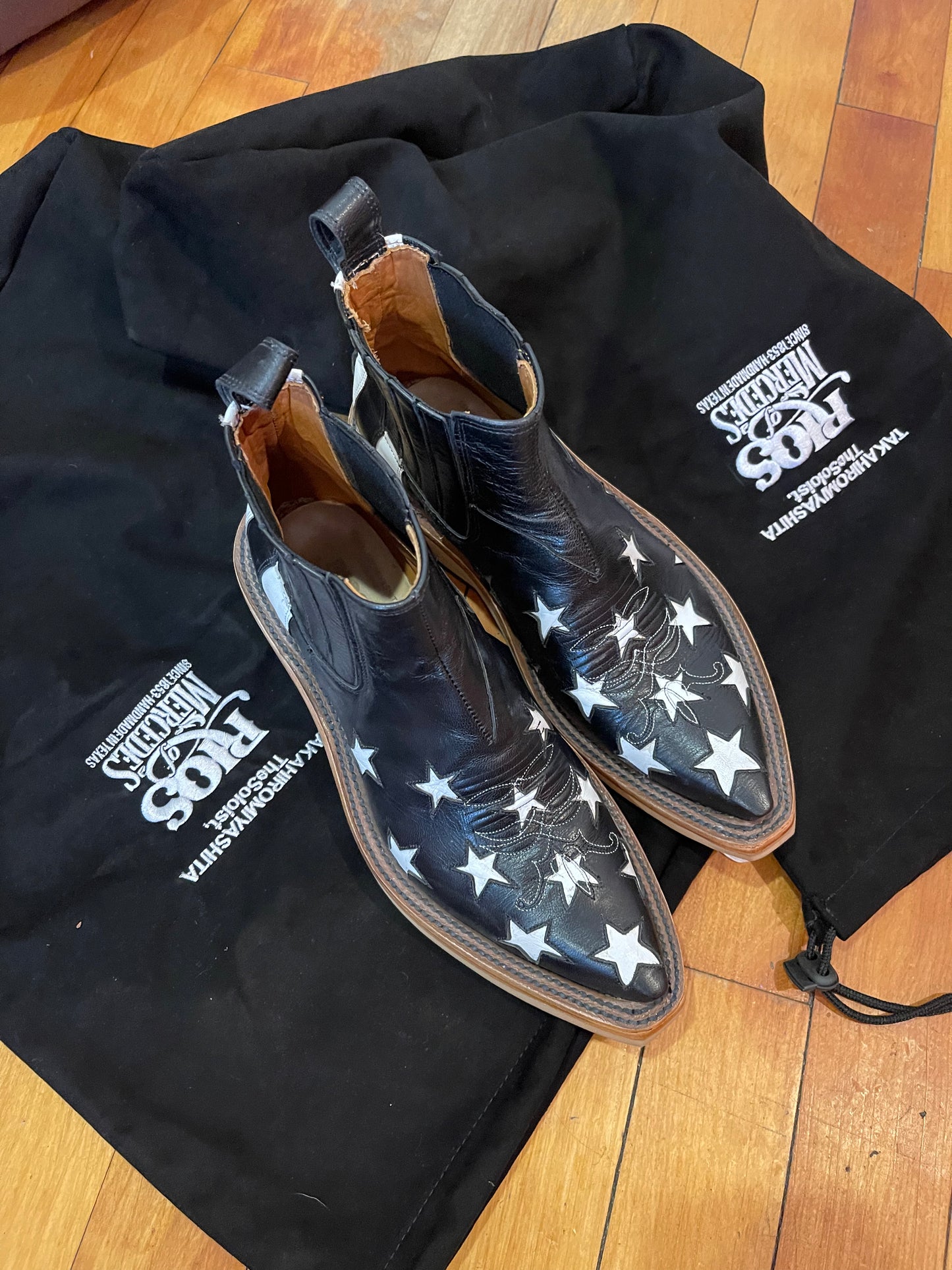 Takahiromiyashita star cowboy boots